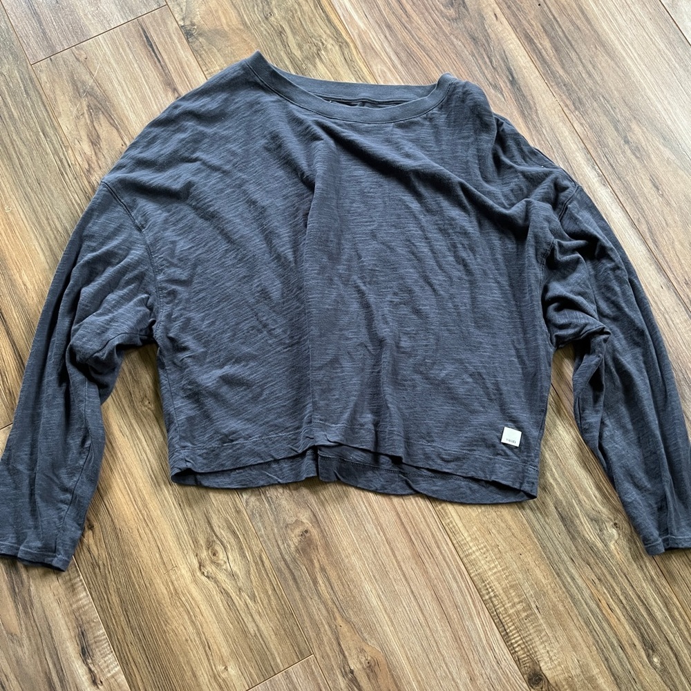 Vuori long sleeve, crew neck, loose fit Grey - Size M